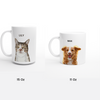 Personalized Pet Portrait Mug